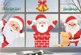 🎄✨ MEGA PAKIET ZIMOWO-ŚWIĄTECZNY| Dwustronne ozdoby - aż 50 elementów! ✨🎄|Idealne na gazetkę|okna lud drzwi klasy