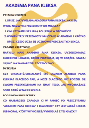 Lekturowa innowacja pedagogiczna z języka polskiego