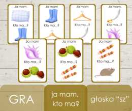 Ja mam, kto ma? - głoska "sz"