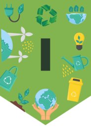 Girlanda na Dzień Ziemi 22 kwietnia