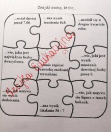 Znajdź osobę, która... - gra dydaktyczna