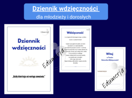 Dziennik wdzięczności – minimalistyczny (dla licealistów i dorosłych)