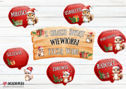 ŻYCZENIA ŚWIĄTECZNE WIEWIÓRKI