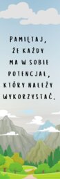 Zakładka do książki - góry