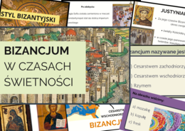 Prezentacja multimedialna: Bizancjum w czasach świetności (41 slajdów)