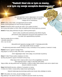 "Radość tkwi nie w tym co mamy..." Scenariusz przedstawienia jasełkowego dla przedszkola i edukacji wczesnoszkolnej.