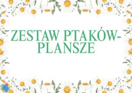 DZIEŃ PTAKÓW - EDUKACYJNA PRZYGODA DLA DZIECI