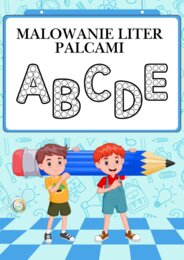 MALOWANIE LITER PALCAMI