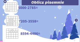 Zimowe kodowanie z działaniami pisemnymi