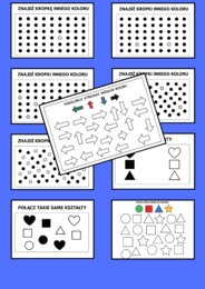 🖤10 KART PRACY DLA UCZNIA SŁABOWIDZĄCEGO 🖤