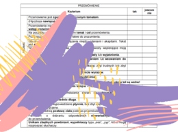 Kryteria do wypowiedzi pisemnej na języku polskim – klasy VII-VIII