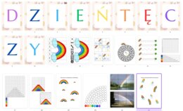 Dzień Tęczy - Girlanda + zadania