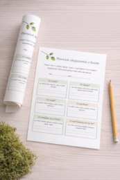 Pierwsze skojarzenia z lasem [Karta pracy]