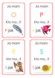 JA MAM, KTO MA? - wersja ALFABET - 27 liter