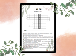 Krzyżówka - "Lalka" Bolesław Prus - pozytywizm, matura