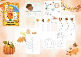 JESIENNA KSIĄŻECZKA AKTYWIZUJĄCA DLA PRZEDSZKOLAKÓW.