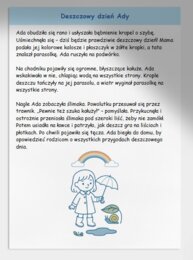 Zeszyt Zadań "W deszczowy dzień"