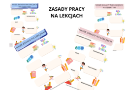 Zasady pracy na lekcjach - do uzupełnienia podczas lekcji