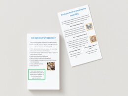 Mini-wyklejanki z naturalnych materiałów