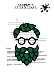 Akademia pana Kleksa- krzyżówka