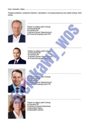 Polscy politycy – kartkówka/karta pracy