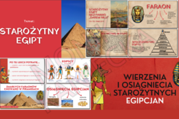Starożytny Egipt i wierzenia starożytnych Egipcjan  - prezentacja historia klasa 5