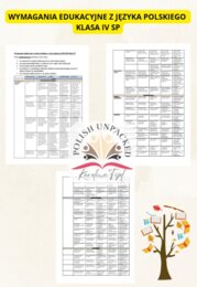 Wymagania edukacyjne z języka polskiego, klasa IV szkoła podstawowa, podstawa programowa 2025/2026