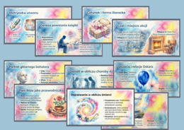 💛"OSKAR I PANI RÓŻA" - prezentacja multimedialna (16 slajdów)