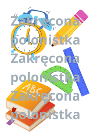 Gazetka na rozpoczęcie ROKU SZKOLNEGO