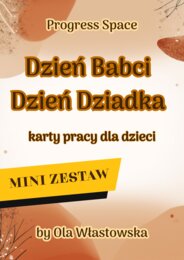 Dzień Babci i Dziadka - Mini zestaw kart pracy dla dzieci