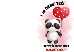 Walentynki z Pandą