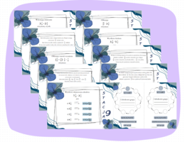 Stacje zadaniowe/pomysł na lekcję - ułamki zwykłe (klasa 5-8).