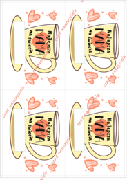 Podkładki pod Merci dla Mamy i dla Taty