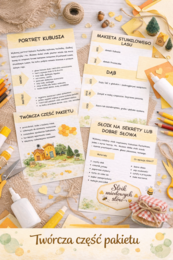 Kubuś Puchatek w Stumilowym Lesie – pakiet 20 kart pracy dla klas 1–3