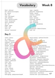 Angielski - Egzamin ósmoklasisty - Planer nauki na 8 tygodni z zestawem słownictwa i ćwiczeniami