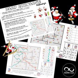 DARMOWA Gra Matematyczna – Złap Mikołaje. Gra logiczna. Boże Narodzenie, Mikołajki. Mikołaj.
