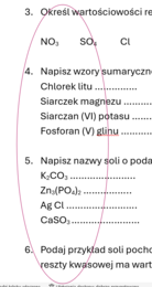 Sole - wzory i nazwy