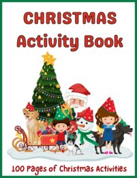 Christmas Activity Book 100 pages