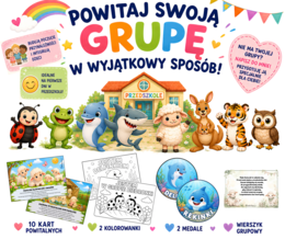 ŻABKI - plansze powitalne