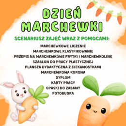 Dzień Marchewki - scenariusz wraz z pomocami