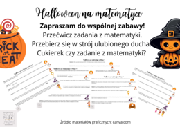 Halloween na matematyce