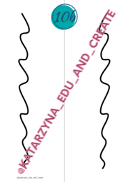 Skoordynuj swój mózg - zygzaki - ćwiczenia grafomotoryczne