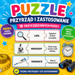 Puzzle „Przyrząd i zastosowanie”