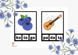 Klamerkowe zabawy z sylabami