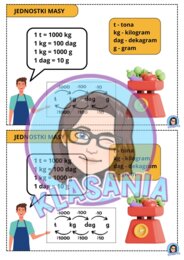 Wklejka - jednostki masy