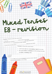 E8 revision powtórka Mixed Tenses
