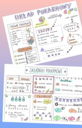 Układ pokarmowy + składniki pokarmowe - klasa 4