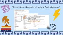 "Percy Jakson. Złodziej pioruna" test z lektury