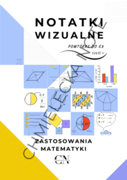 Notatki wizualne E8 Egzamin ósmoklasisty - Zastosowania matematyki