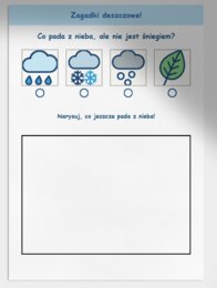 Zeszyt Zadań "W deszczowy dzień"